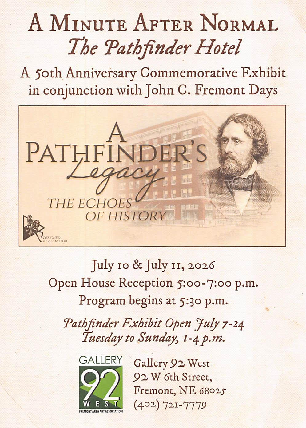The Pathfinder Hotel 50th Anniversary